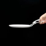 Stainless Steel Kitchen Tray Clip – Anti-Scald Heat Resistant Plate Lifter with Non-Slip Silicone Grip