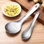 Stainless Steel Manual Ginger & Garlic Grinder – Multi-Function Kitchen Tool for Pureeing Spices, Herbs & Vegetables