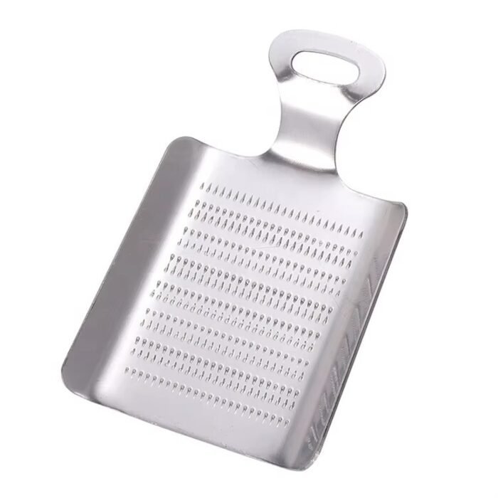 Stainless Steel Multi-Purpose Manual Zester & Grater – Lemon, Garlic, Ginger, Wasabi & Vegetable Shredder