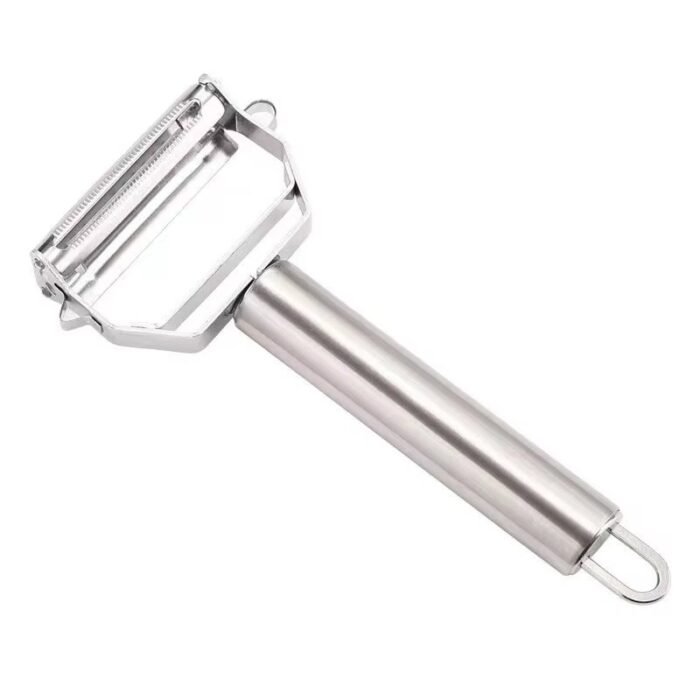 Stainless Steel Multifunctional Vegetable Peeler – Fruit Slicer, Julienne Cutter & Paring Tool for Kitchen Use