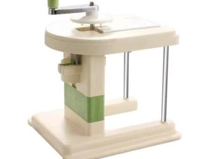 Stainless Steel Spiral Cabbage Peeler & Vegetable Shredder – Stylish Metal & ABS Handheld Cutter