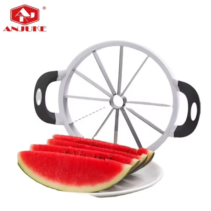 Stainless Steel Watermelon Windmill Cutter – Fruit Slicer & Corer Tool for Quick and Easy Watermelon Cubes