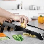 Multifunctional Rotary Kitchen Shredder – Adjustable Mandoline Slicer & Grater for Vegetables, Cheese