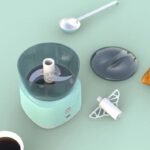 USB Rechargeable Portable Electric Food Processor – Multi-Functional Meat Grinder & Fruit Mixer