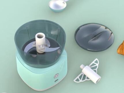 USB Rechargeable Portable Electric Food Processor – Multi-Functional Meat Grinder & Fruit Mixer