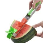 Windmill Watermelon Slicer & Cube Cutter – Stainless Steel Fruit Chopper Tool for Quick Juice Cubes